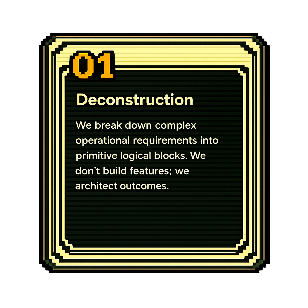 01 Deconstruction process card
