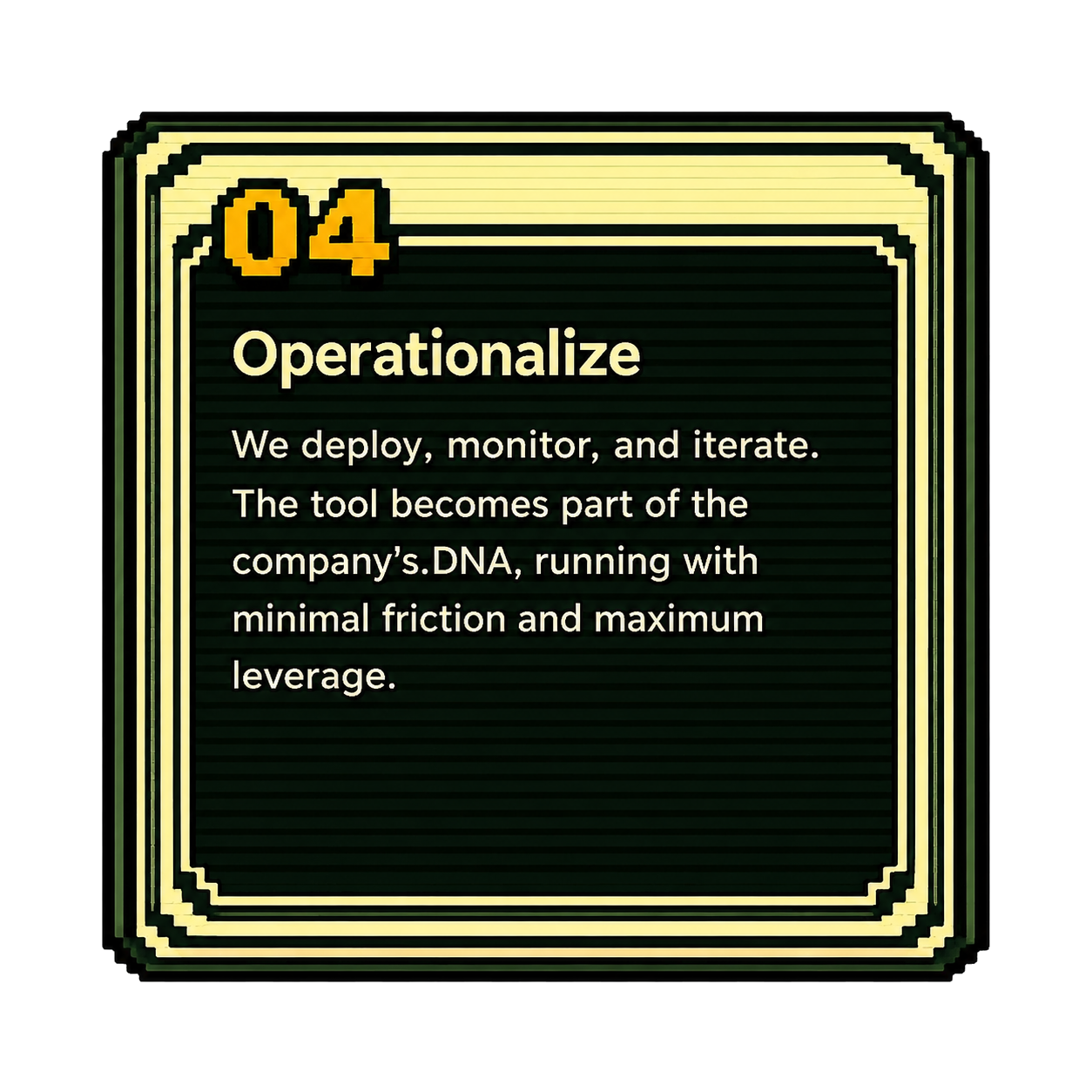 04 Operationalize process card